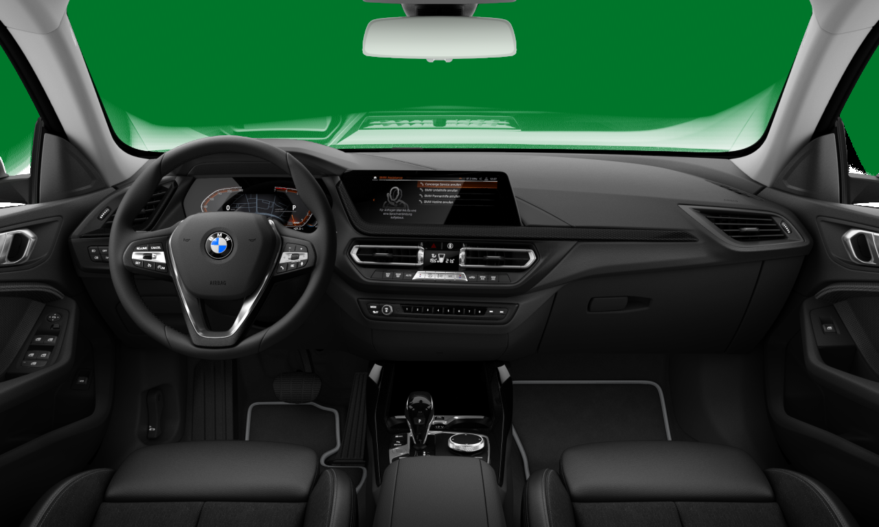 Interior of BMW 218i (F44), VIN WBA12AK0007J48252