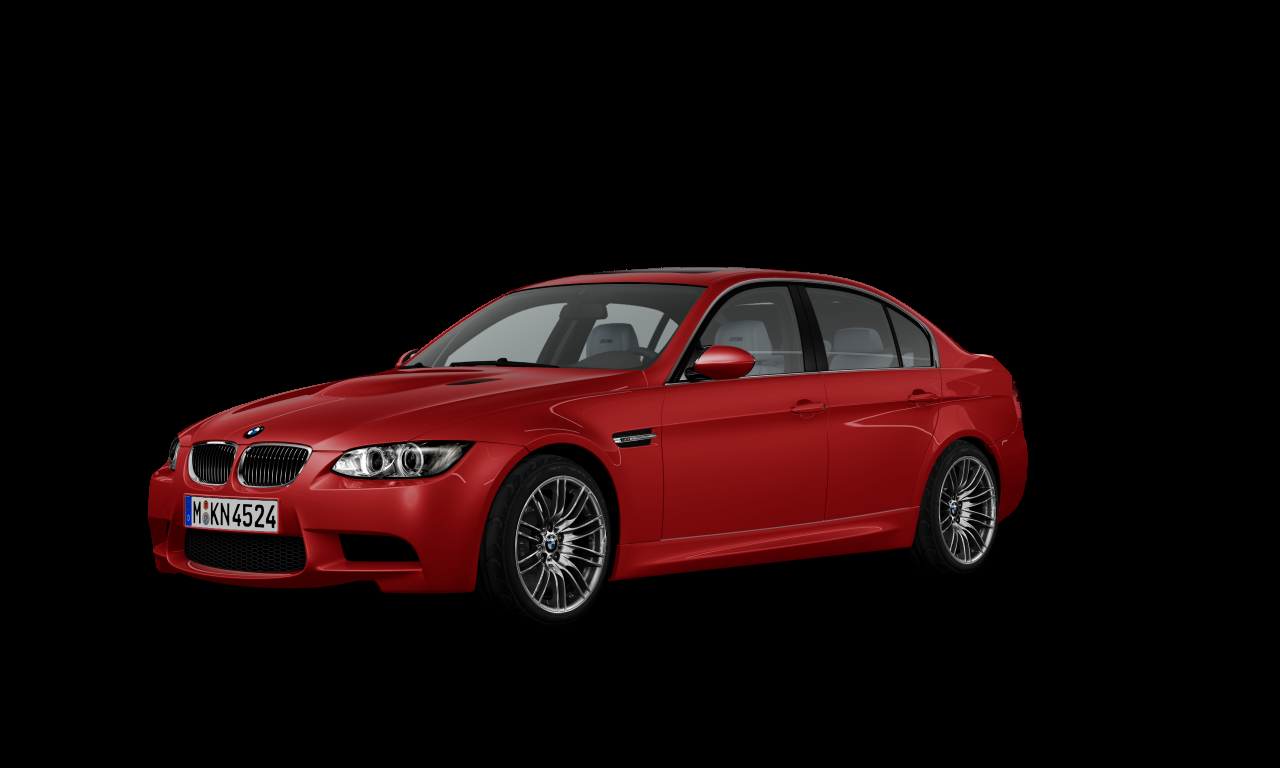 Exterior of 2008 BMW M3 (Sedan (4 Doors)), VIN WBSVA93508E215836