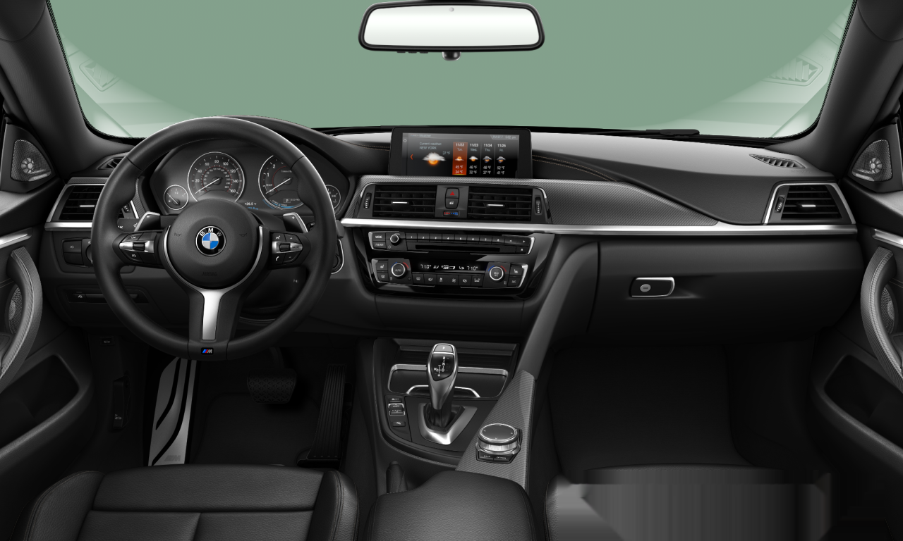 Interior of 2017 BMW 440i xDrive (F36 (MUE)), VIN WBA4J7C53JBH15407