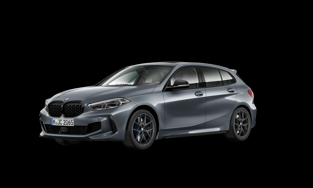 Exterior of 2020 BMW M135i xDrive (F40), VIN WBA7L110307G92594