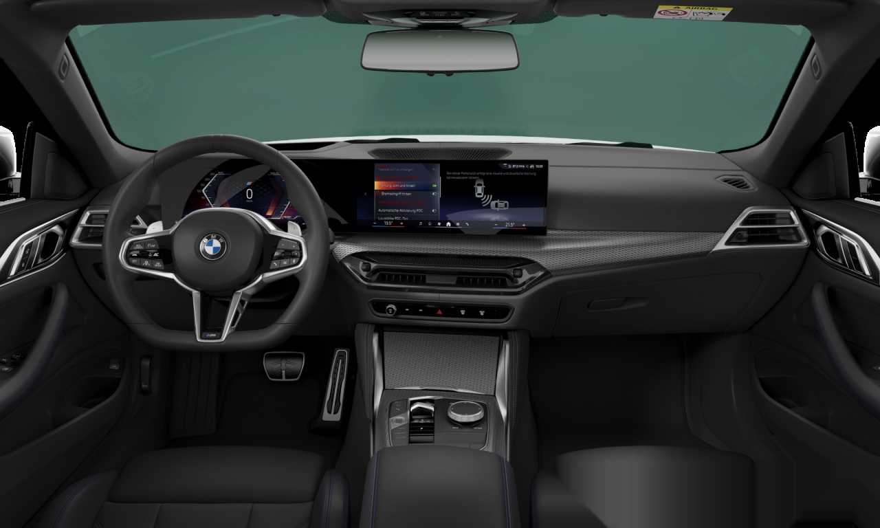 Interior of BMW 420d (G23 (MUE)), VIN WBA51AU040CU93969