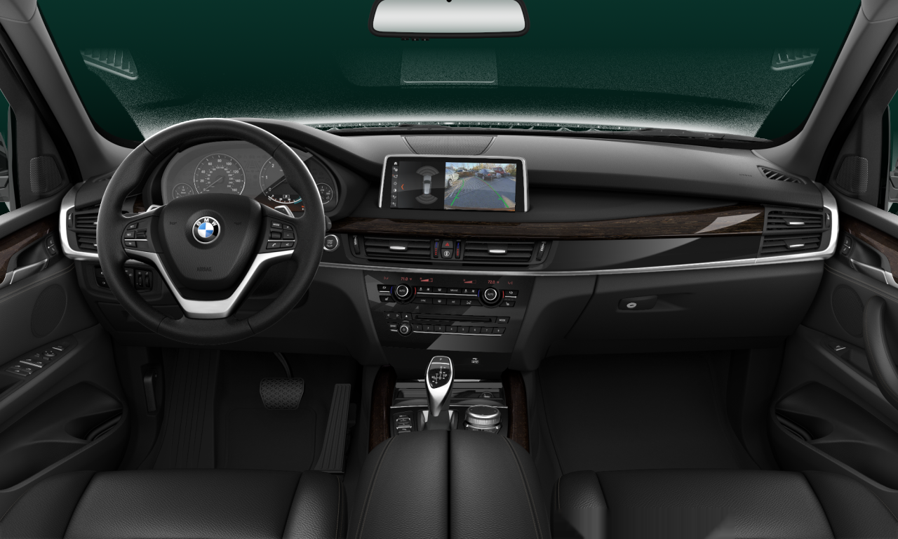 Interior of BMW X5 xDrive35d (F15), VIN 5UXKS4C58J0Y18514