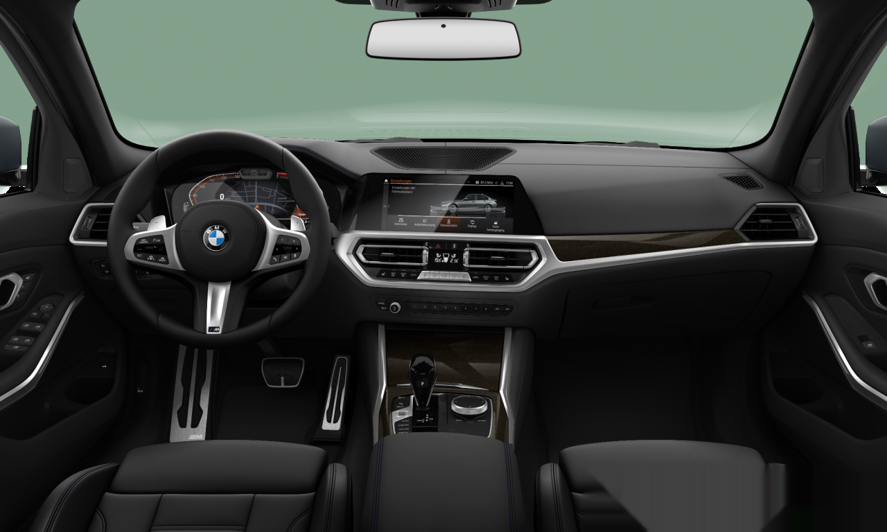 Interior of BMW 320i (G20), VIN WBA5F72040AK37849