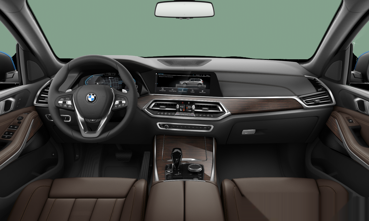 Interior of 2020 BMW X5 xDrive45e (G05), VIN 5UXTA6C02M9E36652