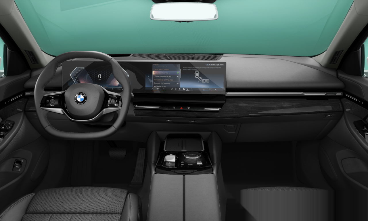 Interior of BMW 530i (G60), VIN WBA43FJ01TCX55975
