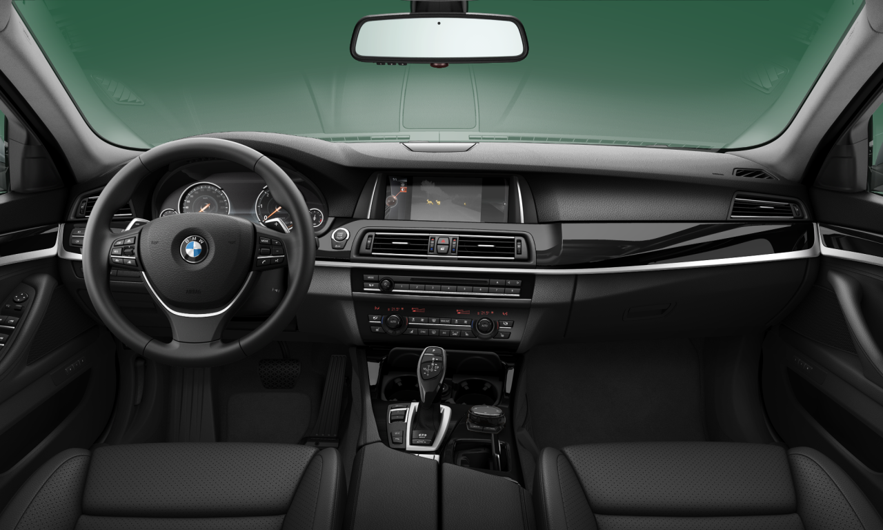 Interior of BMW 530d xDrive (F11 (MUE)), VIN WBA5K31090D924829