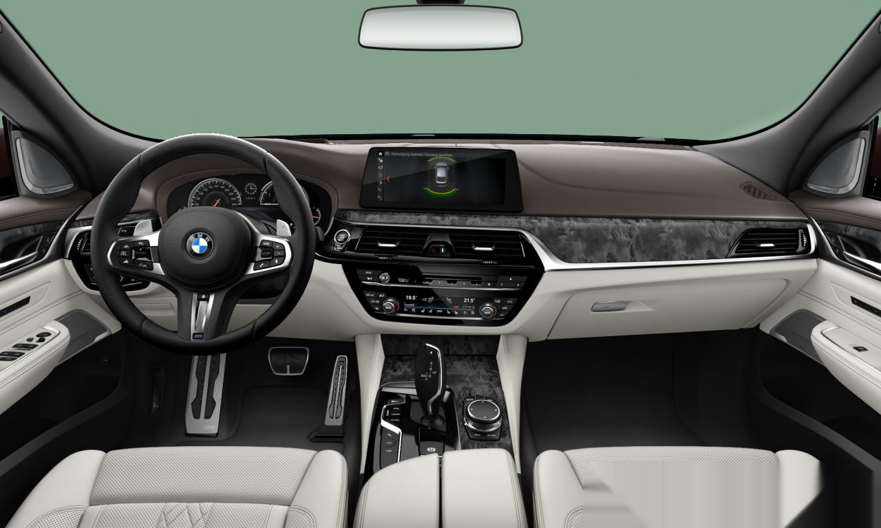 Interior of BMW 640i xDrive (G32), VIN WBAJV6101JBL15822