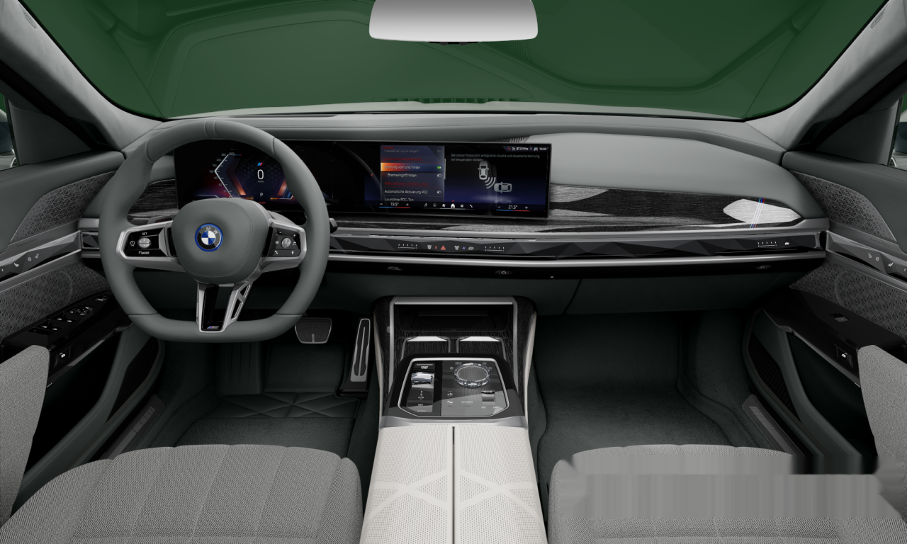 Interior of BMW i7 xDrive60 (G70), VIN WBY51EJ000CR01848
