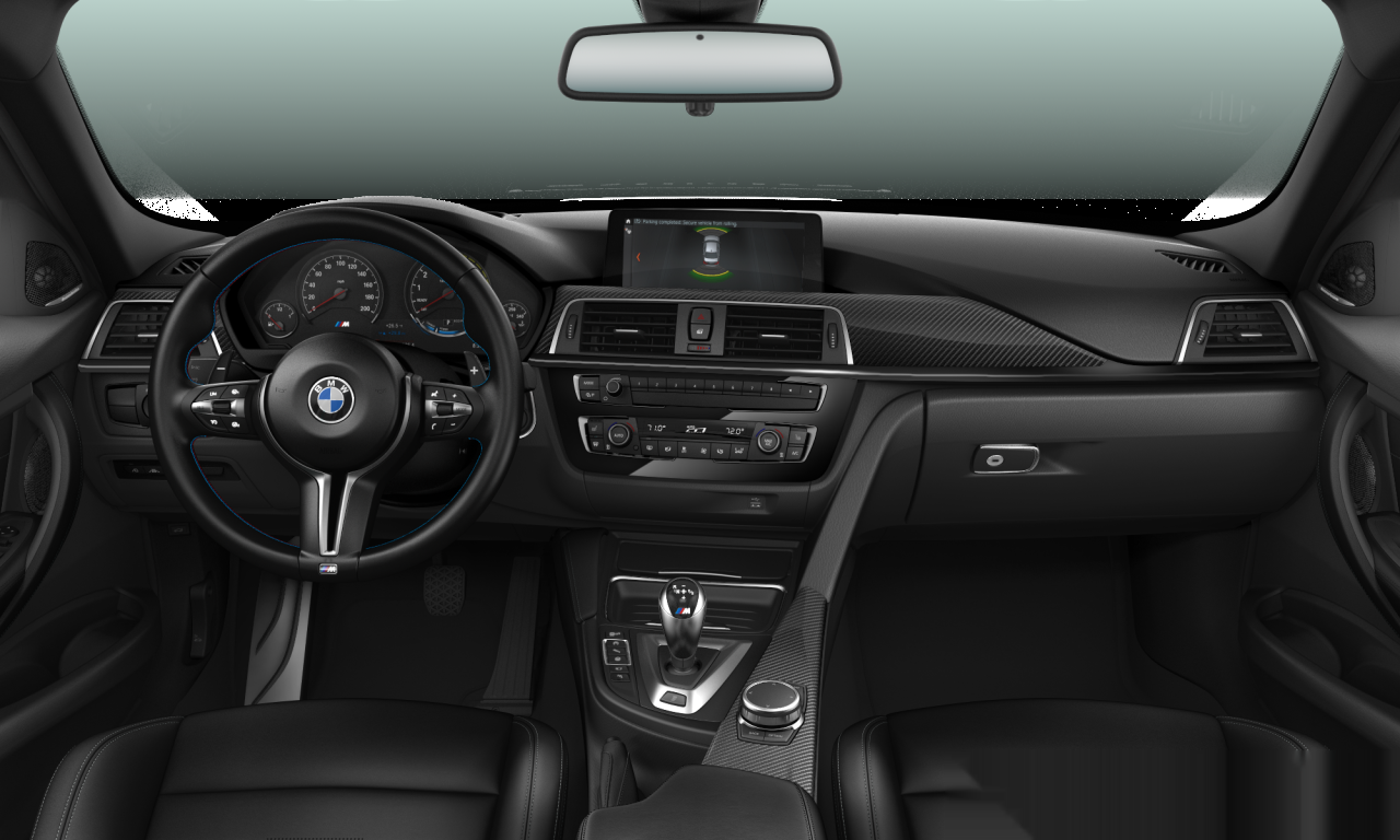 Interior of BMW M3 (F80 (MUE)), VIN WBS8M9C55J5L00651
