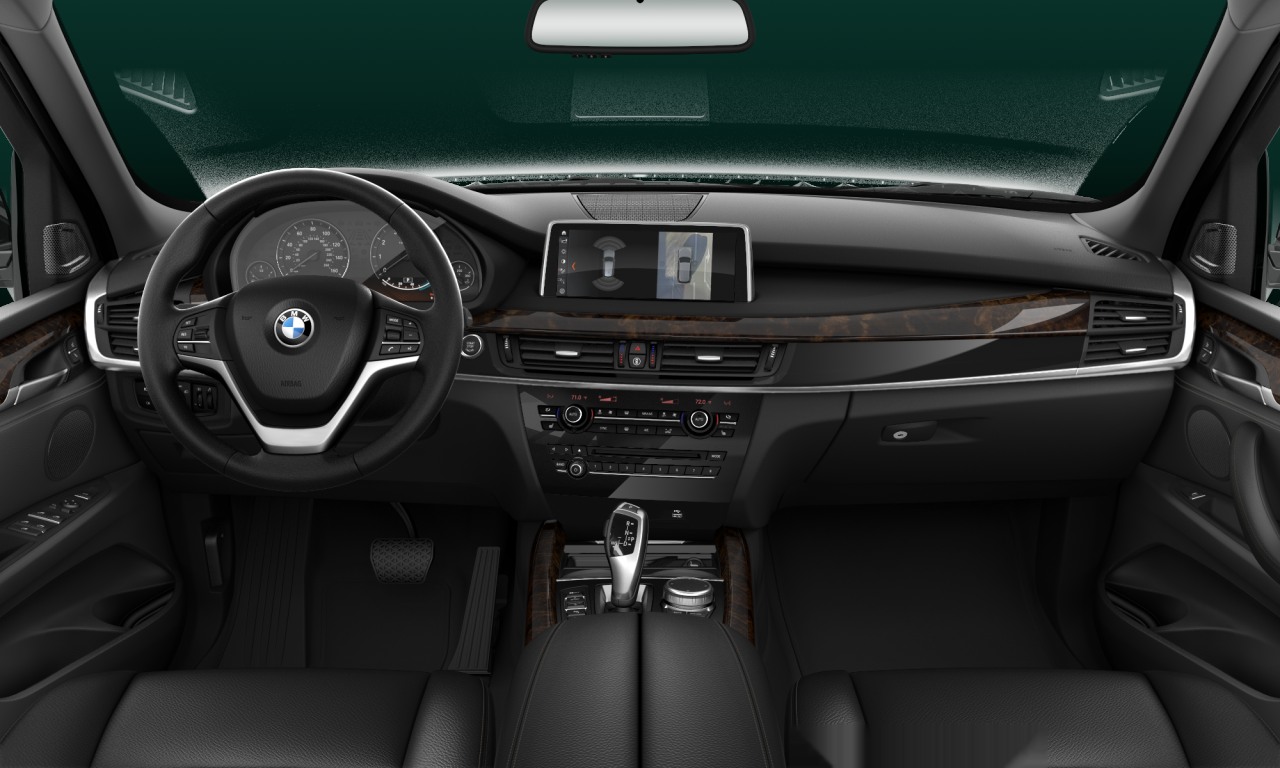 Interior of BMW X5 sDrive35i (F15), VIN 5UXKR2C30H0X03575