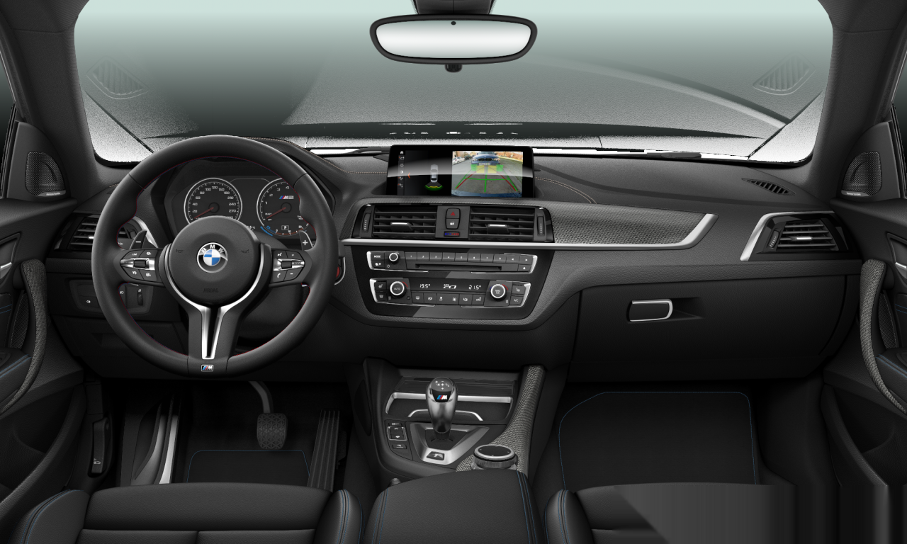 Interior of 2018 BMW M2 CS (F87 (MUE)), VIN WBS2U710407D29128