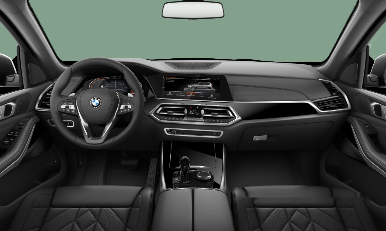 Interior of BMW X5 xDrive30d (G05), VIN WBAJU810X09P02549