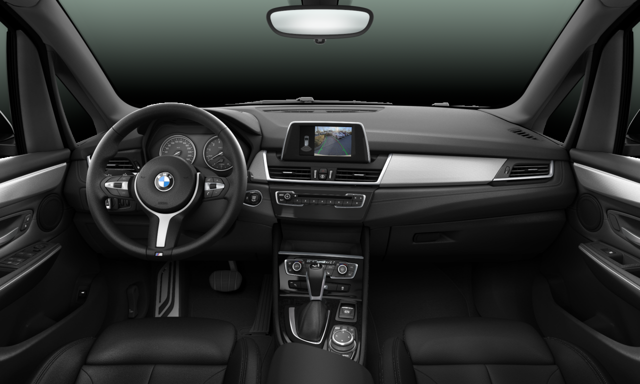 Interior of BMW 218i (F46), VIN WBA2D320305J59221