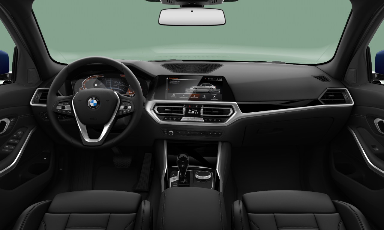 Interior of BMW 330i xDrive (G20), VIN WBA5R7C53KAJ83531
