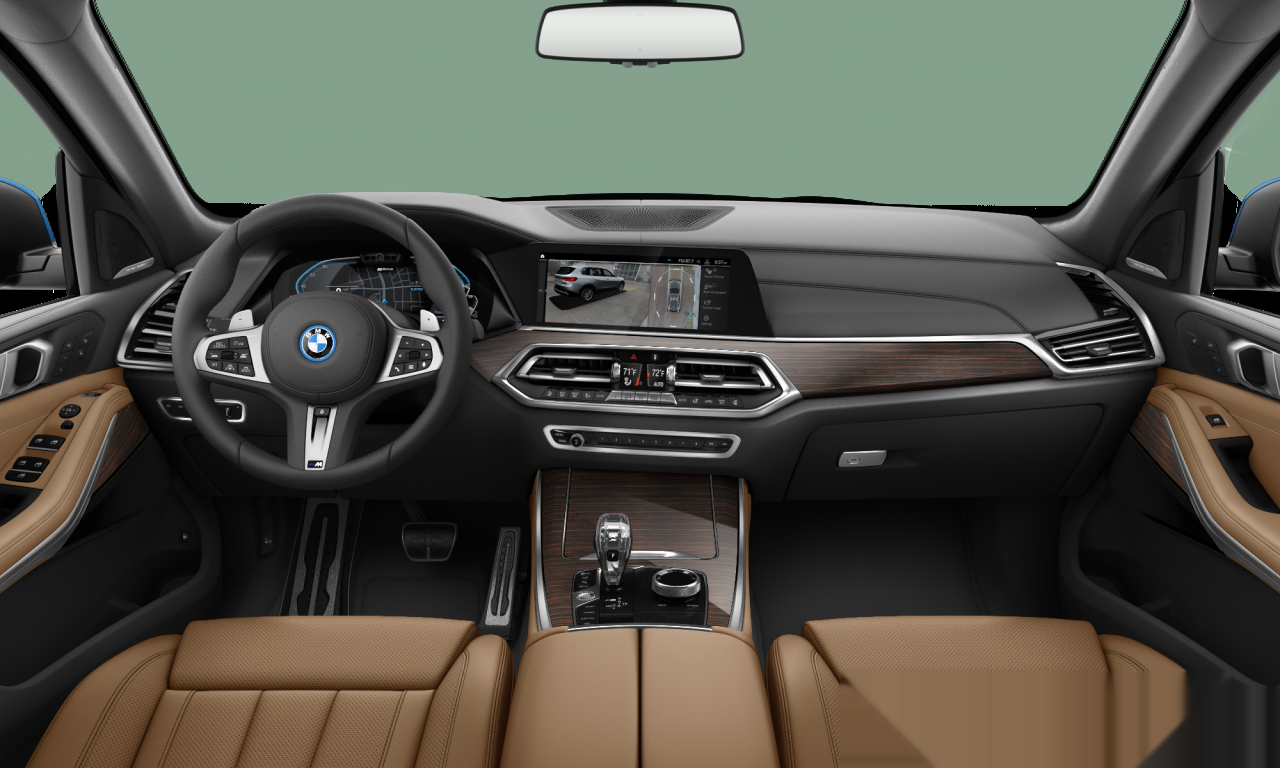 Interior of BMW X5 xDrive45e (Sports Activity Vehicle (5 Doors)), VIN 5UXTA6C06N9J62693