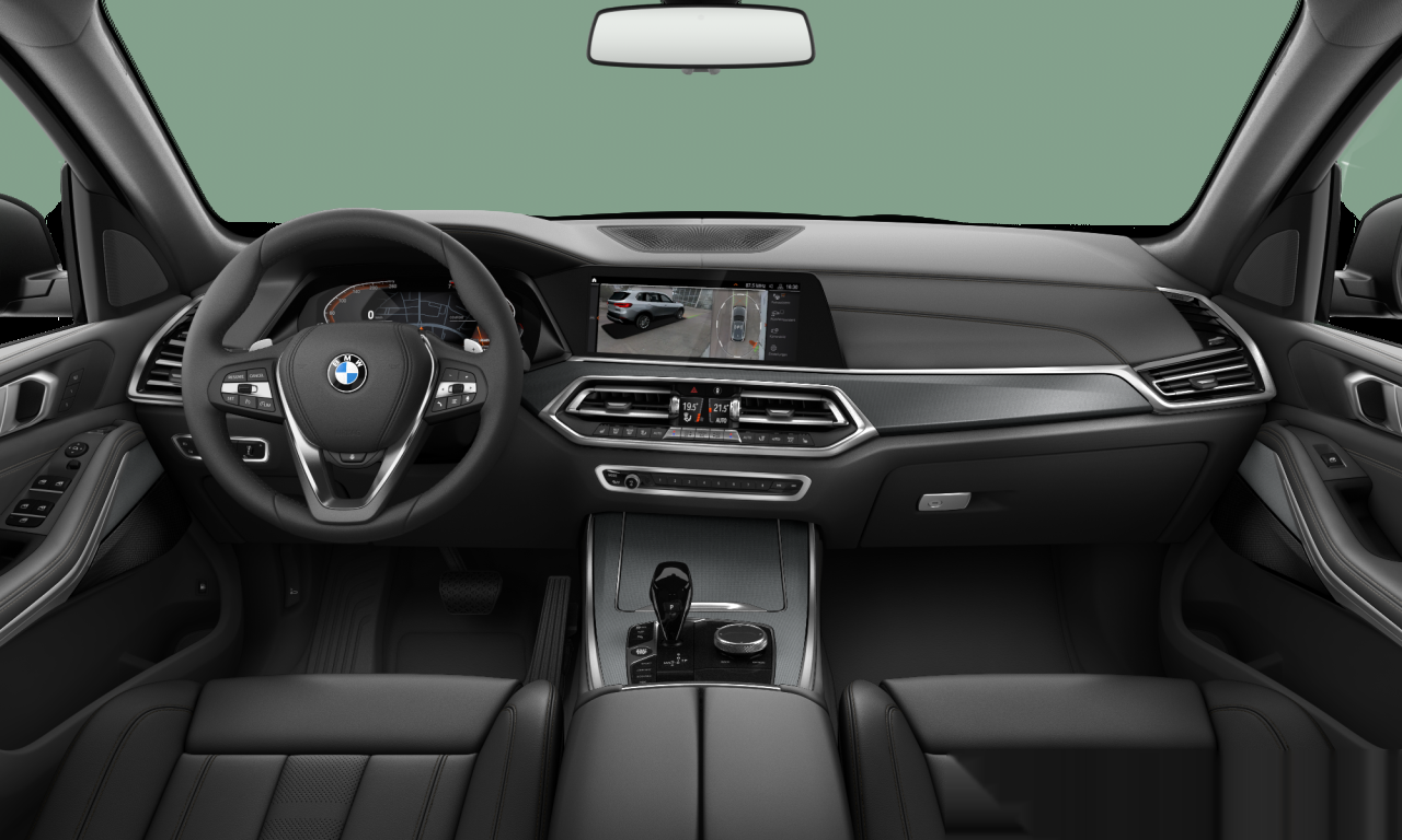 Interior of BMW X5 xDrive40i (G05), VIN 5UXCR6C03L9B86491