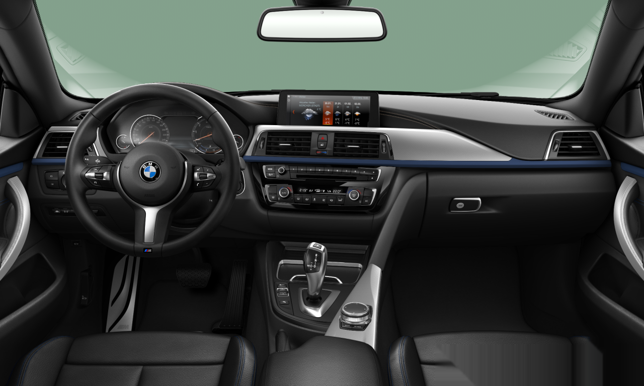 Interior of 2018 BMW 440i (F36 (MUE)), VIN WBA4J51000BN79521