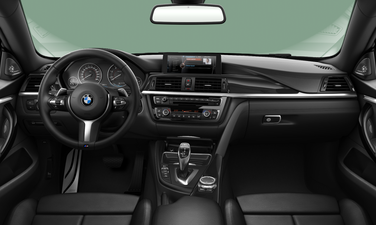 Interior of BMW 430d xDrive (F36), VIN WBA4C31060D667458
