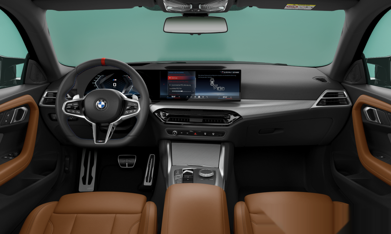 Interior of 2025 BMW M240i xDrive (G42), VIN WBA51CM0908F65539