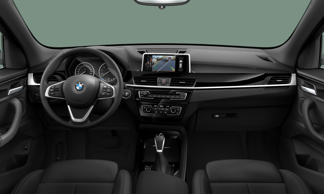 Interior of BMW X1 xDrive28i (F48), VIN WBXHT3C34H5F80939