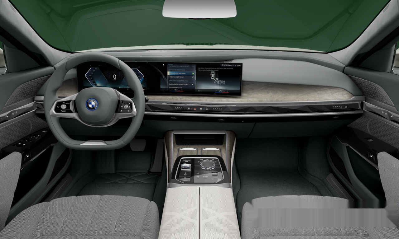 Interior of BMW i7 xDrive60 (G70), VIN WBY51EJ050CL35024