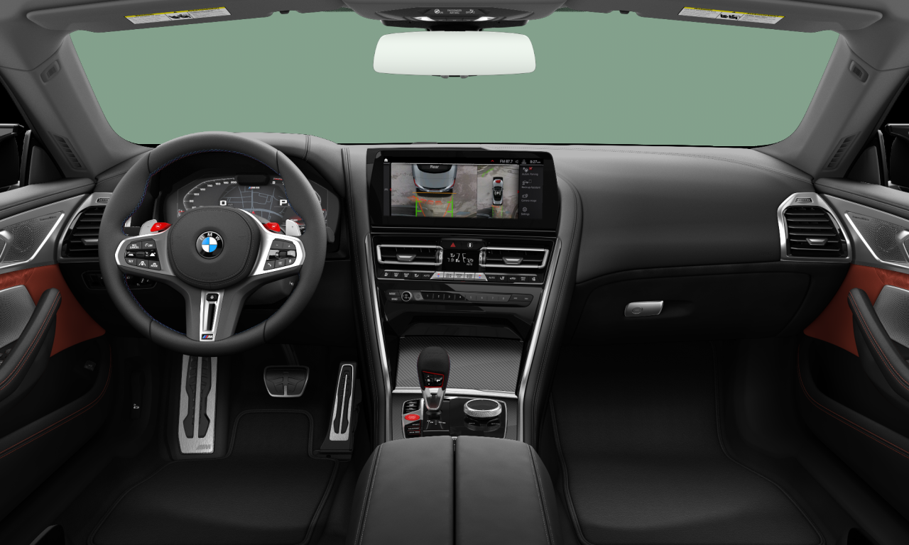 Interior of BMW M8 (F91), VIN WBSDZ0C0XPCM22524