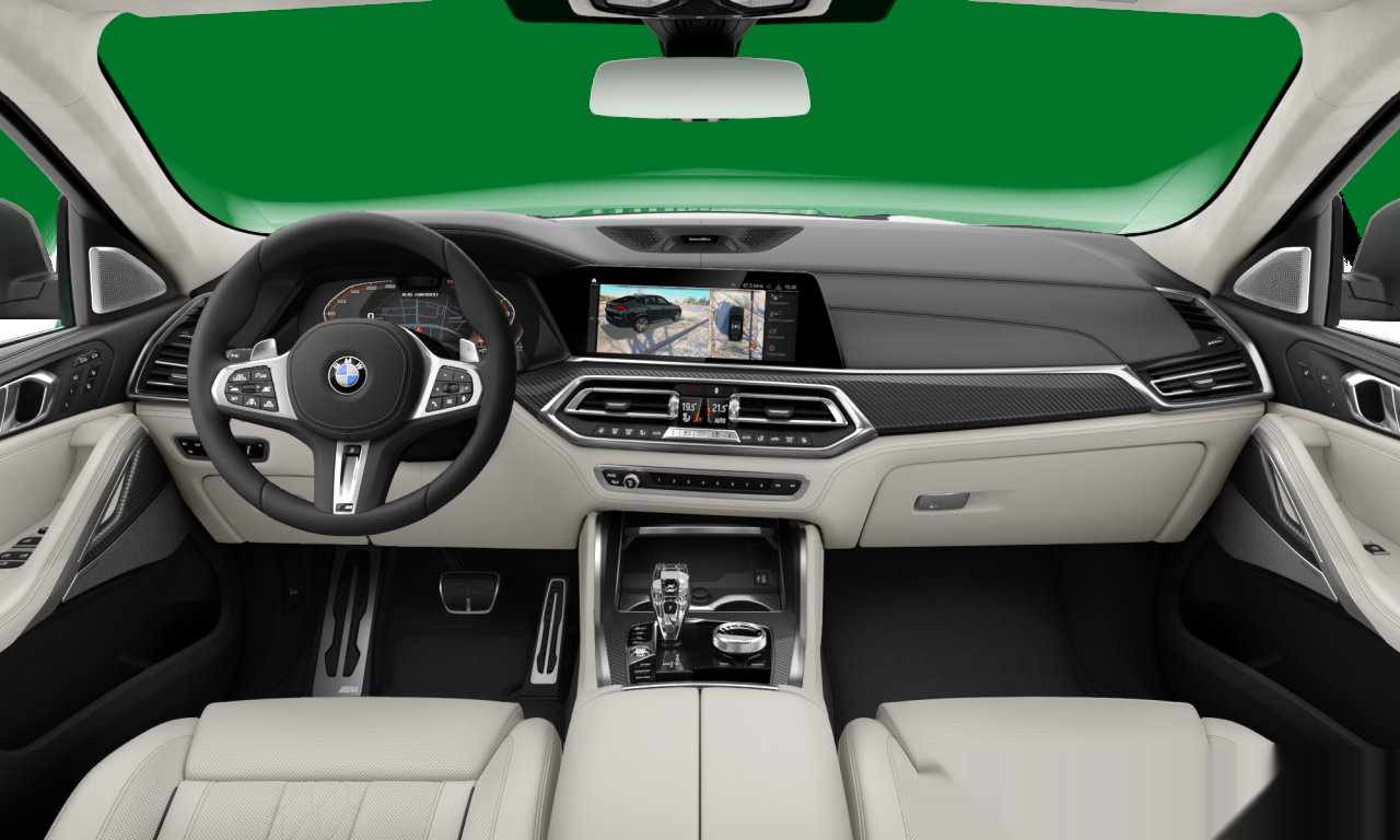 Interior of BMW X6 M50i (G06), VIN WBACY810X09P75997
