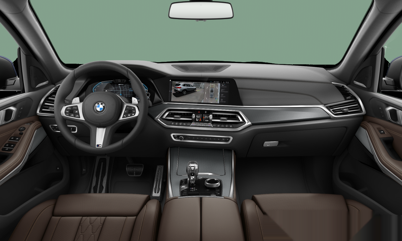 Interior of BMW X5 xDrive45e (G05), VIN WBATA610109E32474