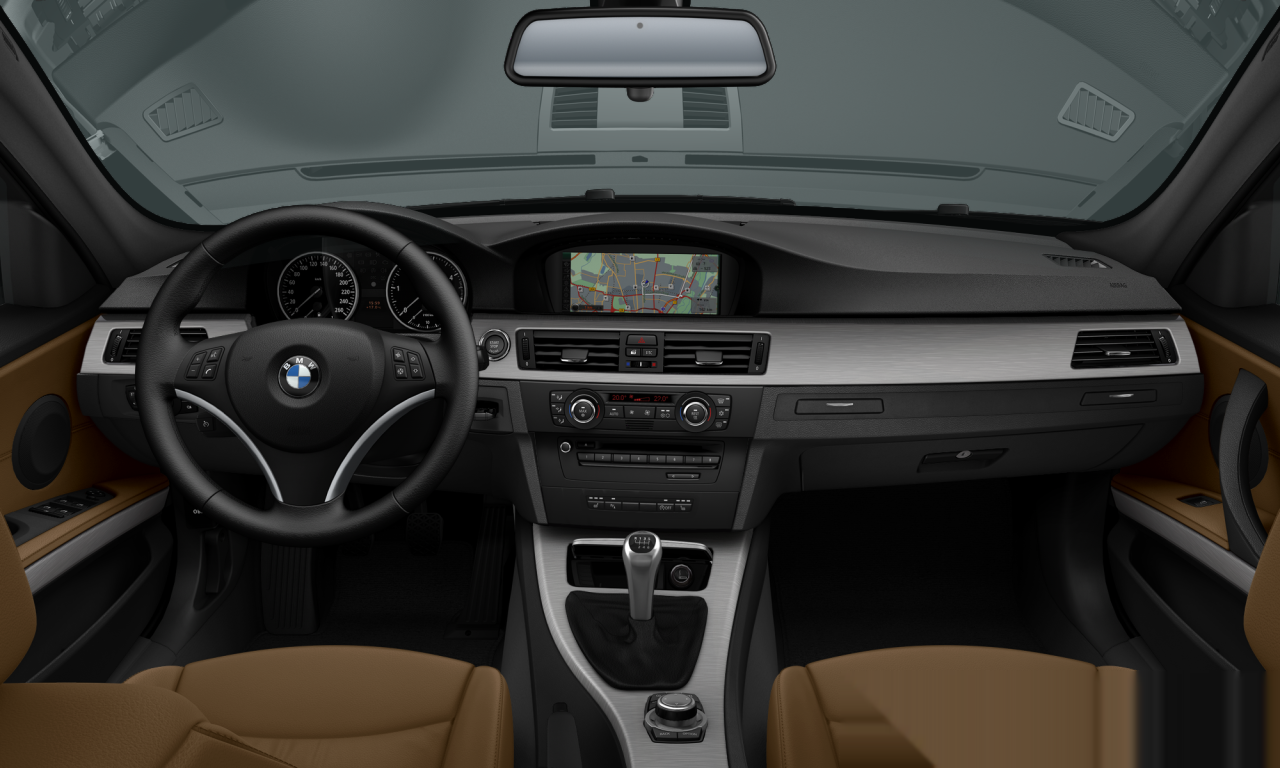Interior of 2008 BMW 320d (E91 (MUE)), VIN WBAUX31070A203326