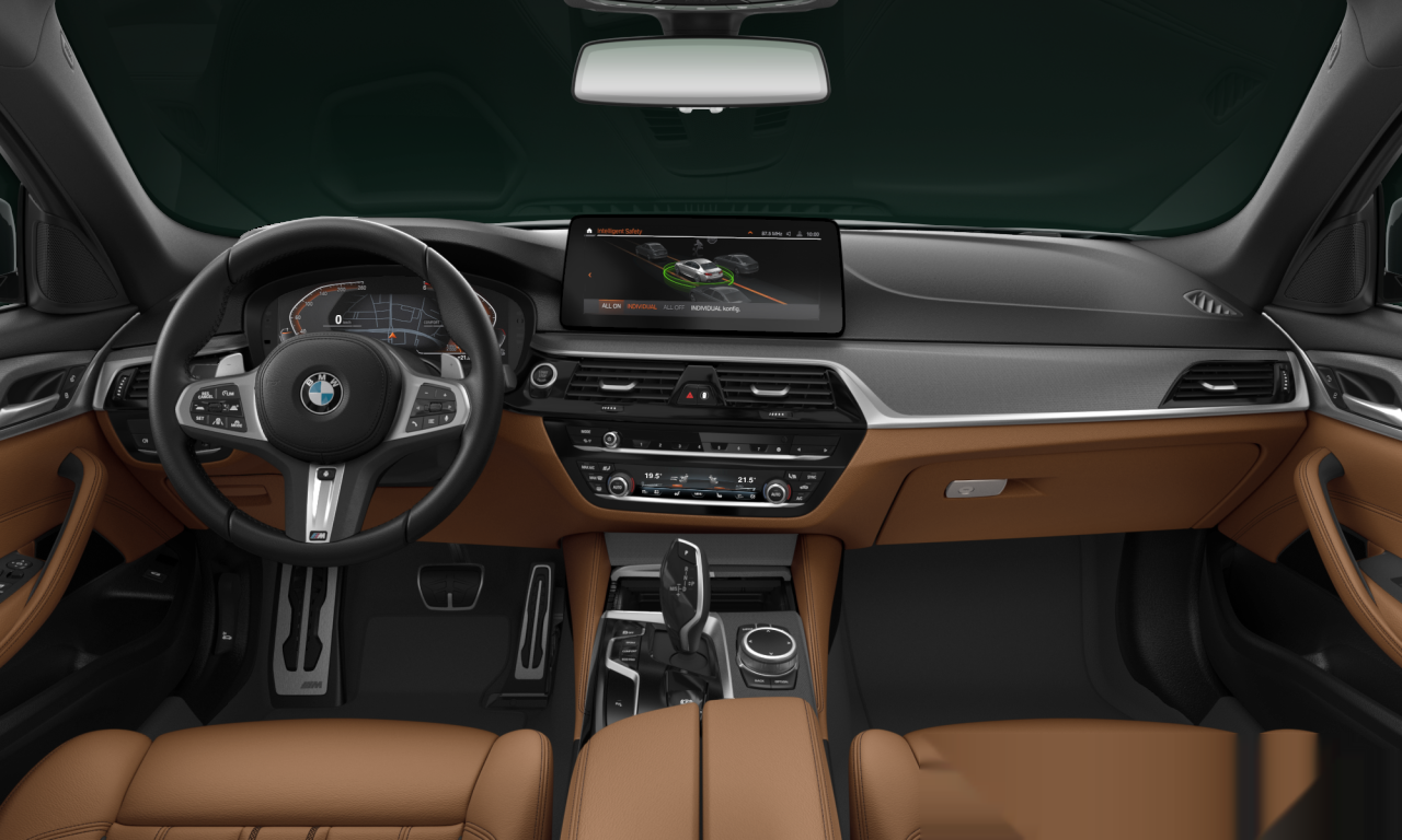 Interior of 2022 BMW 530d xDrive (G30 (MUE)), VIN WBA31AH060CM16716