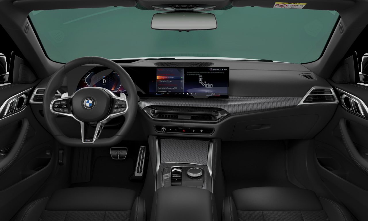 Interior of BMW 420d (G23 (MUE)), VIN WBA51AU040CW56734