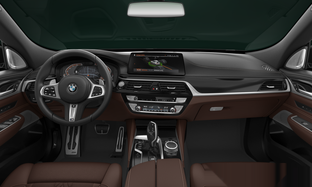 Interior of BMW 630i xDrive (G32 (MUE)), VIN WBA61CC09NCJ56156