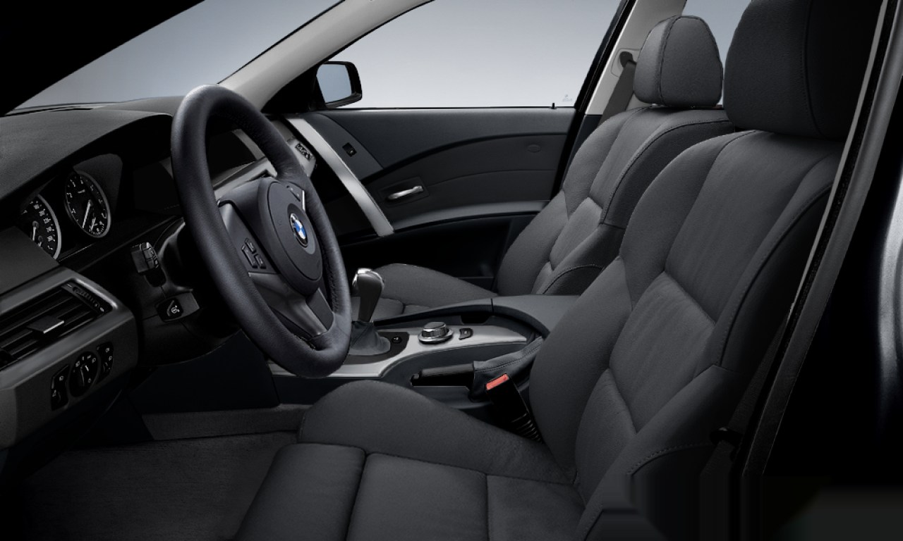 Interior of 2004 BMW 530I (E60), VIN WBANA71020B610770