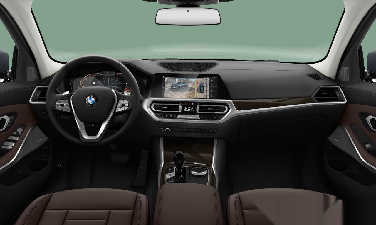 Interior of BMW 320i (G21), VIN WBA11ED08MFK79397