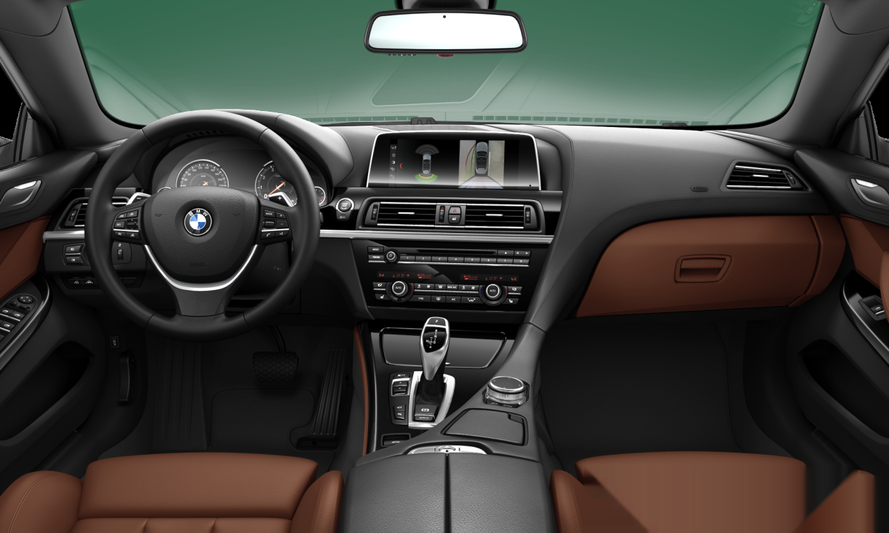 Interior of 2018 BMW 640i (F12 (MUE)), VIN WBA6F110X0D991937