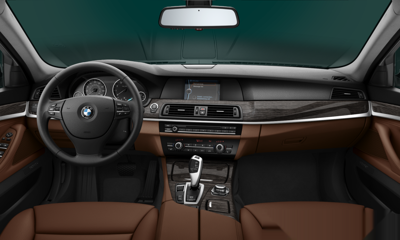 Interior of 2012 BMW 535i xDrive (F10), VIN WBAFU7C51DDU68135