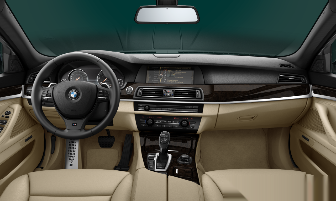 Interior of 2013 BMW 530d xDrive (F11), VIN WBAMW91080DV12372