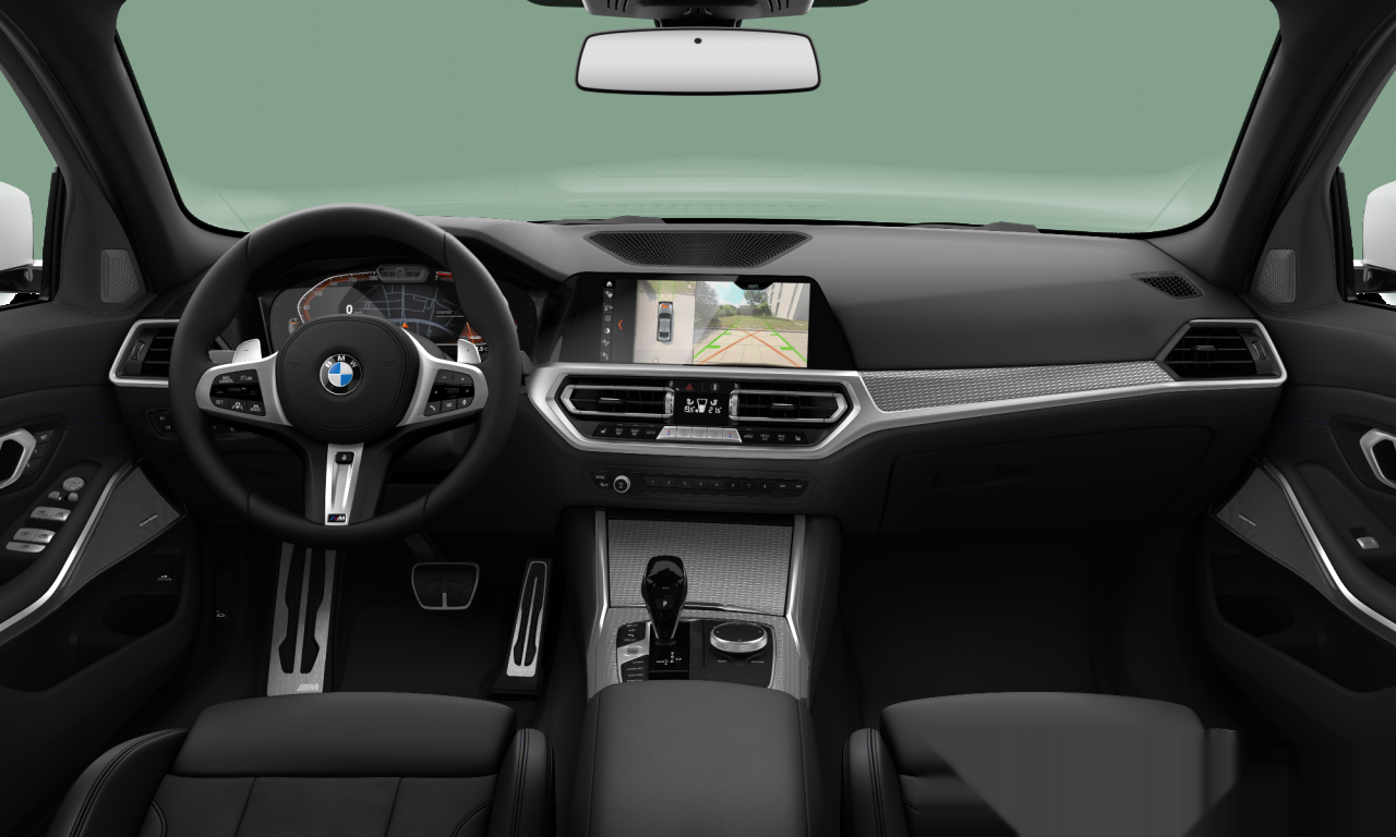 Interior of BMW 320i (G20), VIN WBA5X5107MFL04679