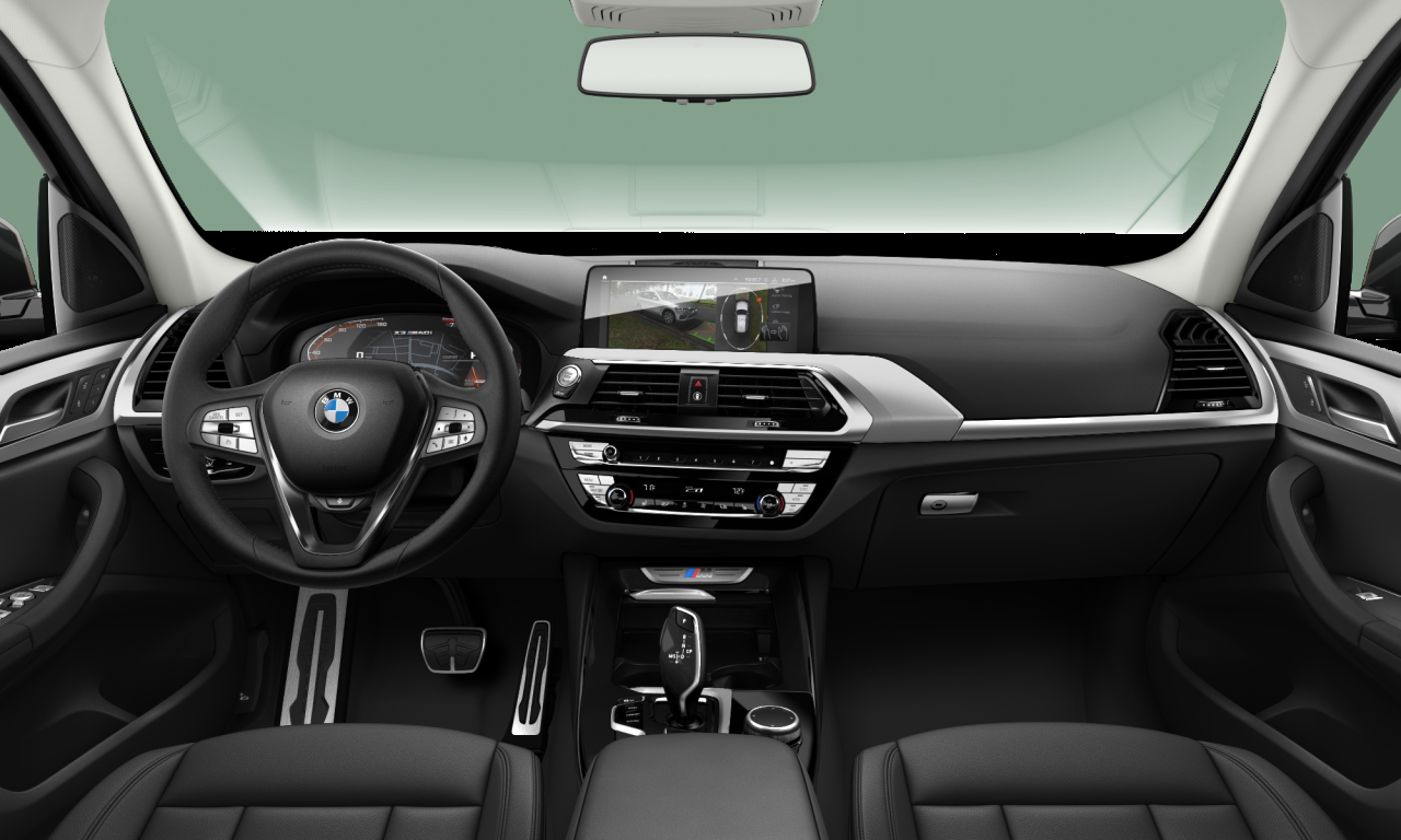 Interior of BMW X3 M40i (G01), VIN 5UXTY9C08M9D81749