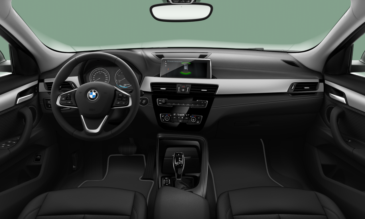 Interior of 2020 BMW X2 sDrive18d (F39), VIN WBAYK510305R75438