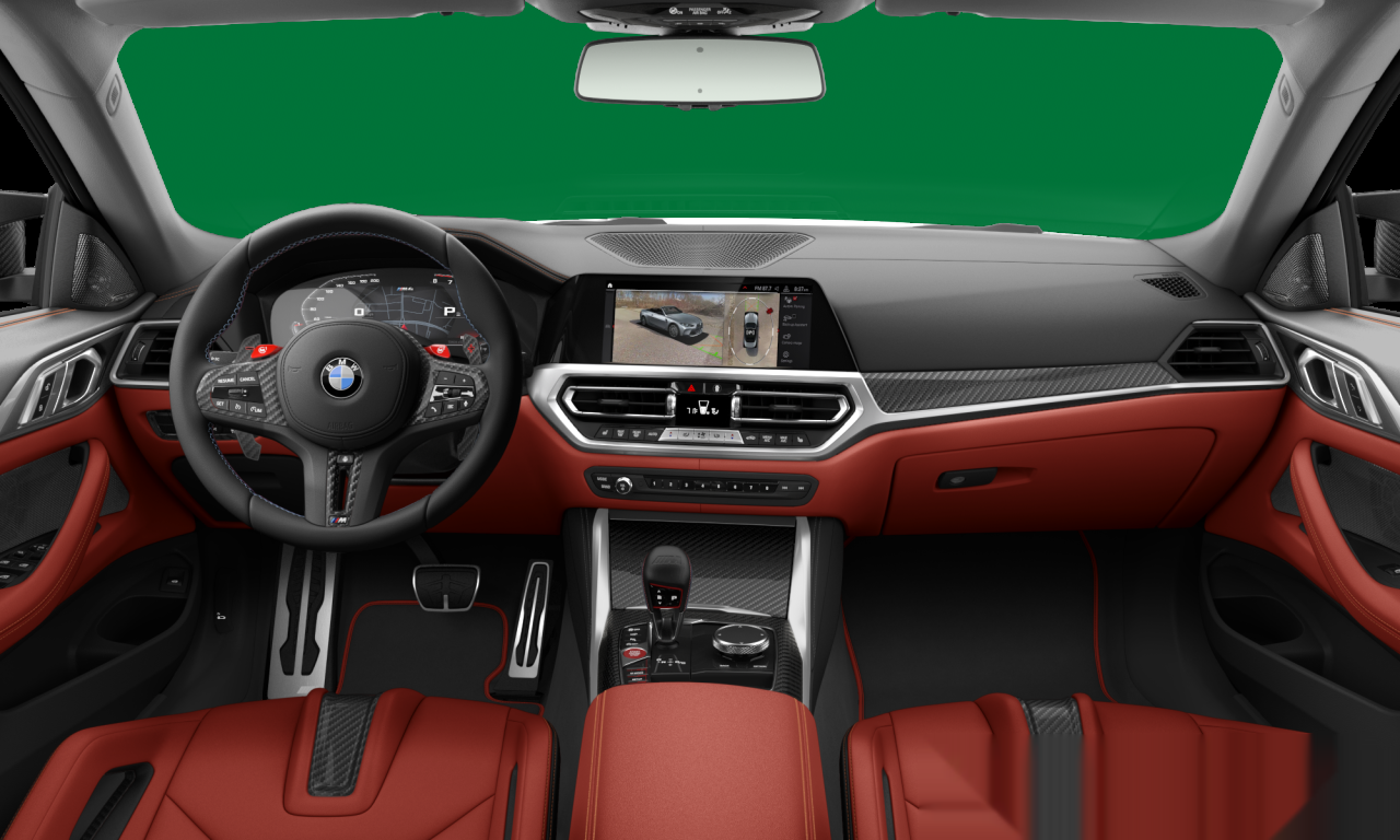 Interior of BMW M4 Competition M xDrive (G83), VIN WBS33BA0XNCK05533