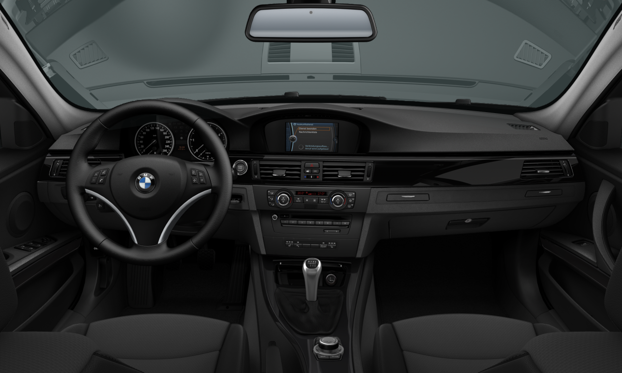 Interior of 2008 BMW 320d (E91 (MUE)), VIN WBAUX31090A203134