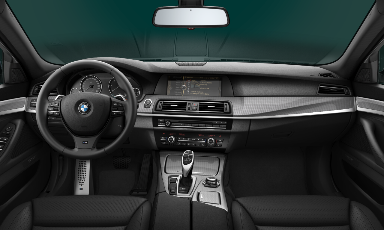 Interior of BMW 530d xDrive (F11), VIN WBAMW91020DV04767