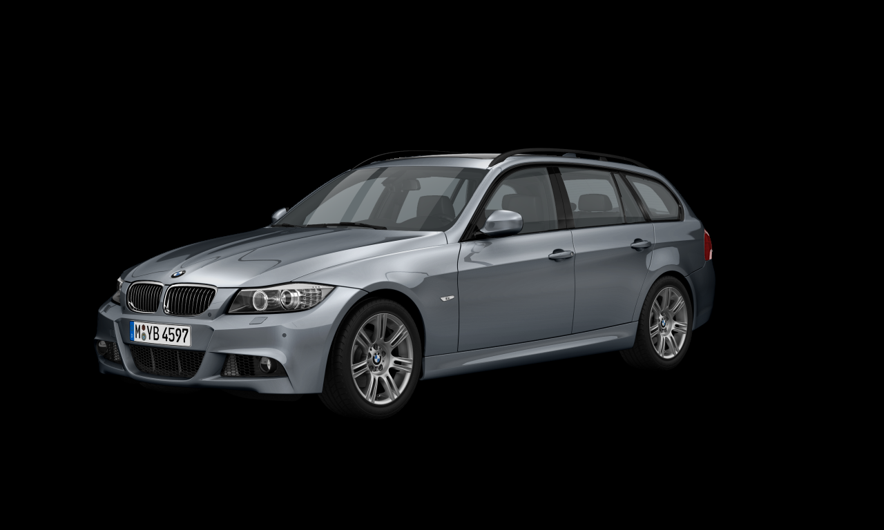Exterior of 2010 BMW 335d (E91 (MUE)), VIN WBAUX71050A378181