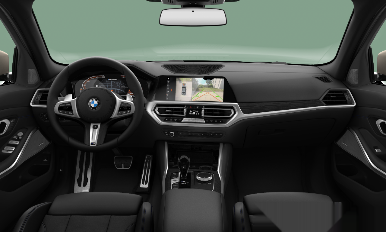 Interior of 2020 BMW M340i xDrive (G20), VIN WBA5U91020FJ87362