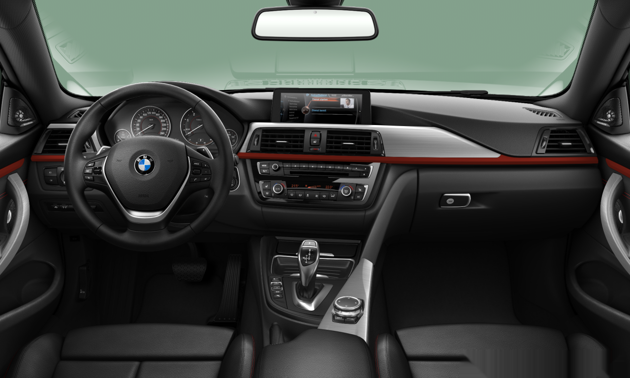 Interior of 2013 BMW 435d xDrive (F32), VIN WBA3S91030F800019