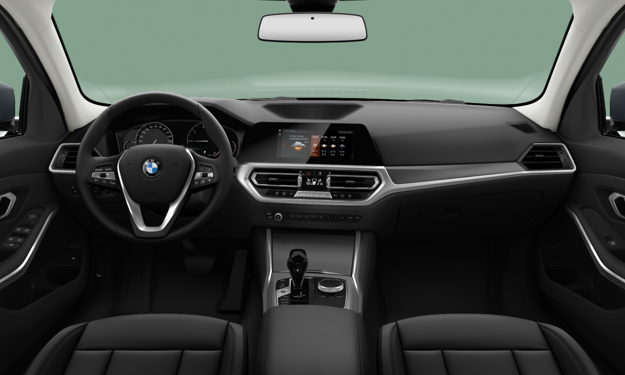 Interior of 2019 BMW 318d (G21), VIN WBA6L31070FJ12676