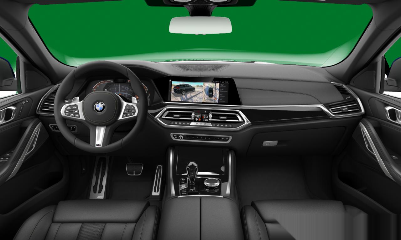 Interior of BMW X6 xDrive40d (G06), VIN WBATC610709J68278