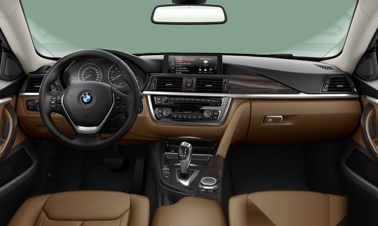 Interior of BMW 420d (F36), VIN WBA4B510XFD329360