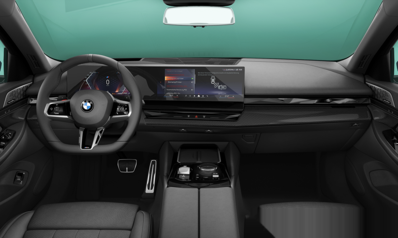 Interior of BMW 540d xDrive (G60), VIN WBA31FL000CW63699